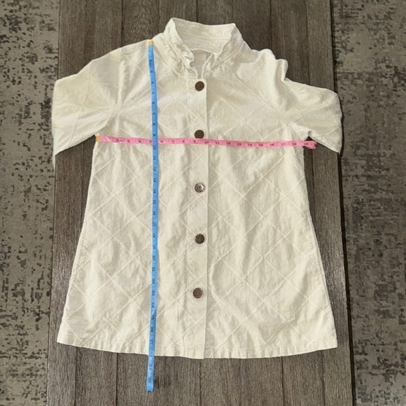 Soft Surroundings Brinley Linen Cotton Button Shirt - Picture 8 of 10